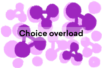 Choice overload