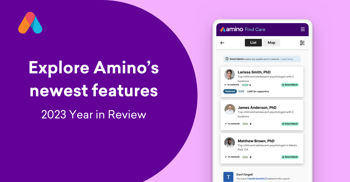 2023 roundup: Explore Amino’s newest features