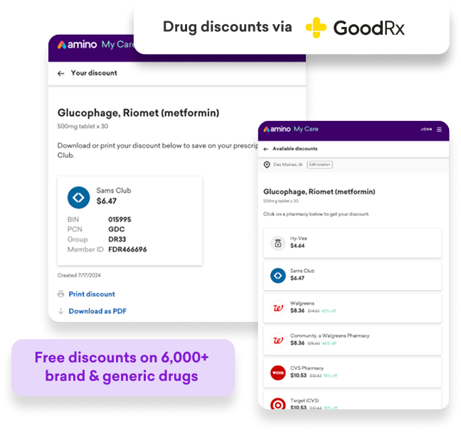 Prescription Savings